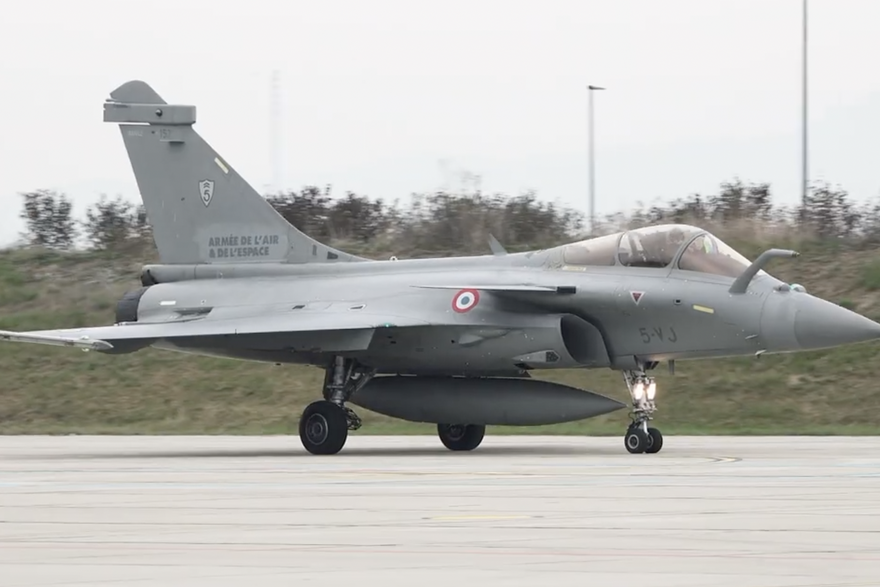 Hrvatski i francuski piloti Rafalea uvježbavaju zračnu borbu