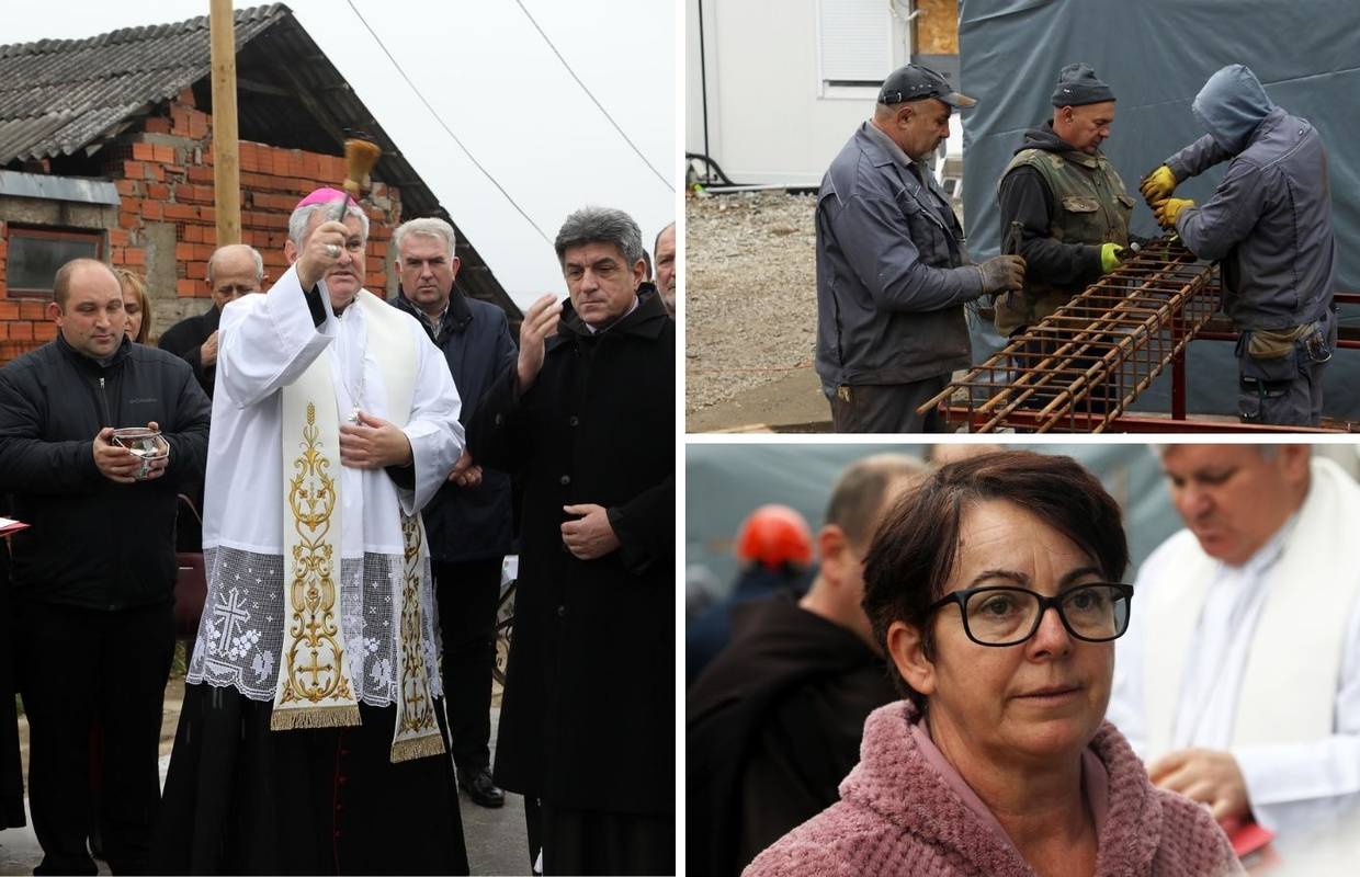 Dvije obitelji iz Petrinje dobit će novi dom: Franjevci skupili 1,35 milijuna kuna i započeli gradnju