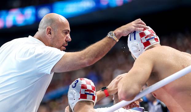 Susret Hrvatske i Španjolske u četvrtfinalu Olimpijskih igara u Parizu