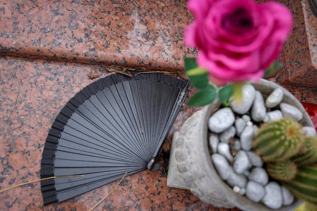 Zadar: Grob Massima Savića na 3. obljetnicu njegove smrti 