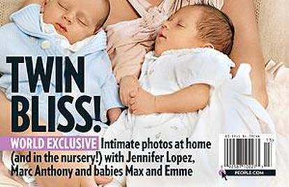 Jennifer Lopez slikala se s blizancima Maxom i Emme