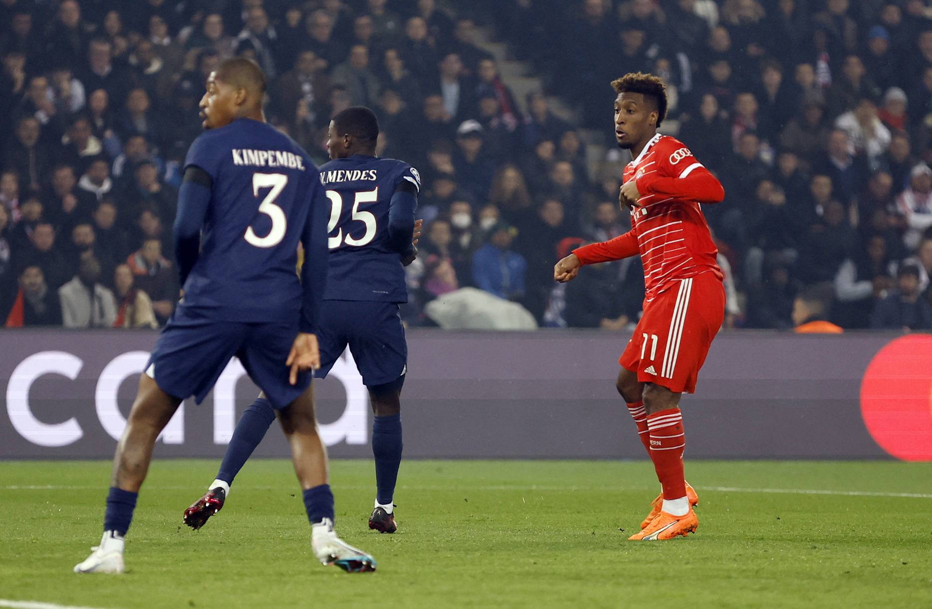 Champions League - Round of 16 First Leg - Paris St Germain v Bayern Munich