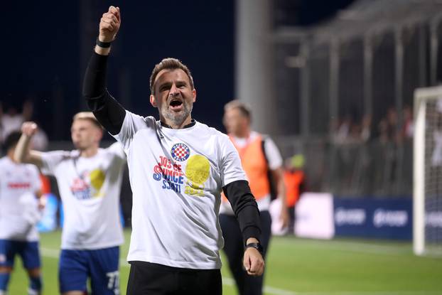 Nogometaši Hajduka slave osvajanje Hrvatskog nogometnog kupa