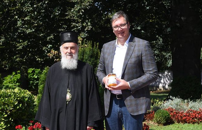 Vučić posjetio patrijarha Irineja u bolnici prije nego što je umro: 'Čast mi je bila poznavati ga'