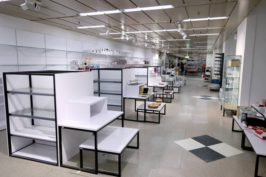 Zagreb: Posljednji radni dan kultne zagrebačke robne kuće Nama u Ilici