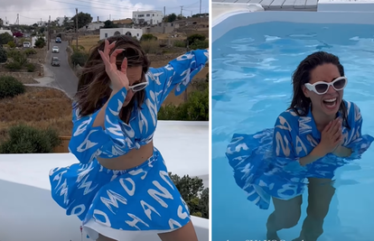 Srpska pjevačica snimala video pa pala na rub bazena i udarila se u prsni koš: 'Koja dijagnoza?'