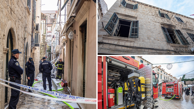 Muškarac zbog opeklina završio u bolnici, stan u Dubrovniku izgorio zbog opuška na krevetu?
