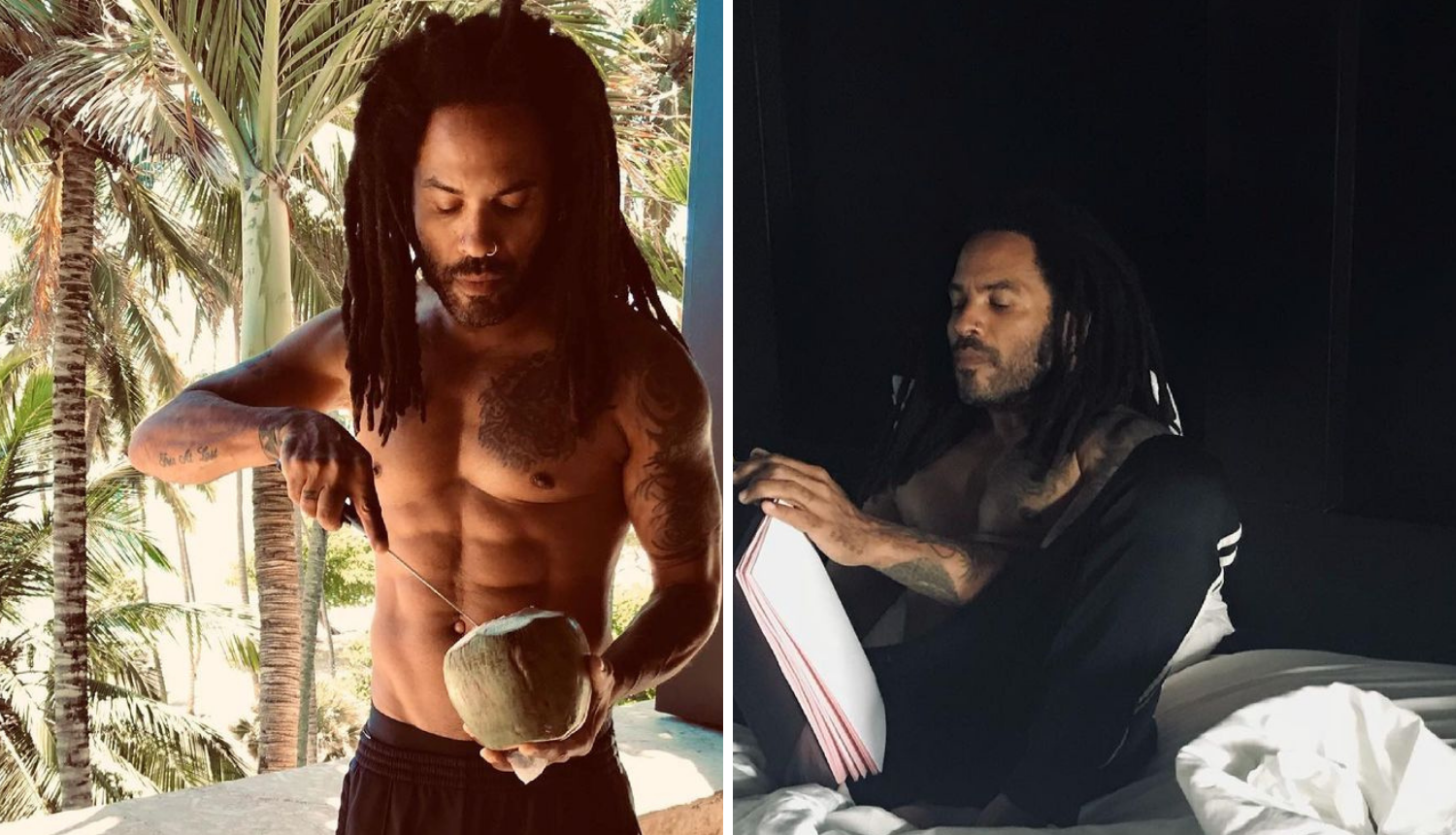 Lenny Kravitz (57) fotkom bez majice iznenadio svoje fanove: 'Hvala ti za novi screen saver'