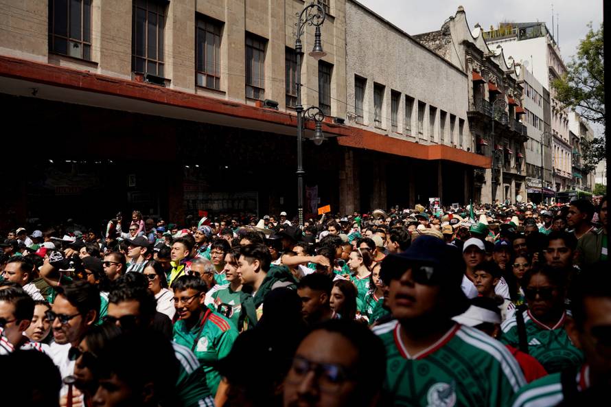 FIFA World Cup 2026 - Fans gather in Mexico City