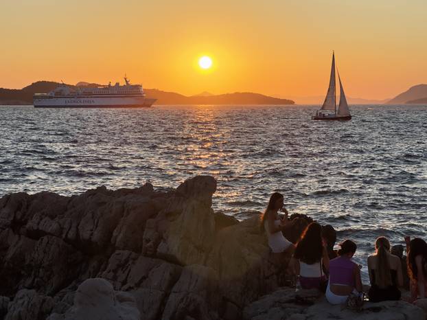 Smiraj dana u Dubrovniku