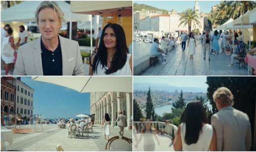 Izašao trailer sa Salmom Hayek i Owenom Wilsonom: Vide se splitska riva, Vidilica, Meštrović