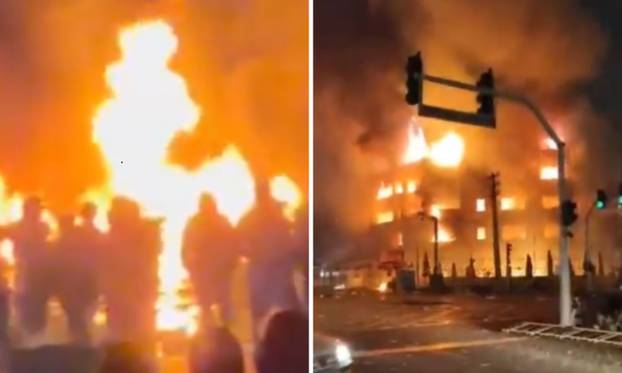 FOTO Iran gori. Trump prijeti, a prognani prijestolonasljednik kaže: Vraćam se u domovinu