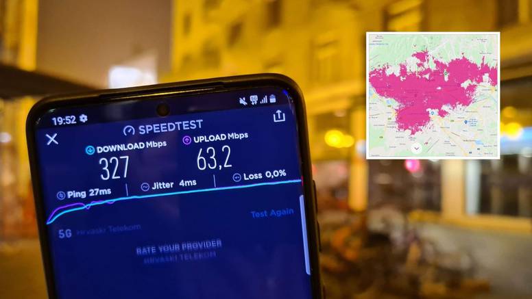 Širi se HT-ov 5G: Isprobali smo kolike su brzine diljem Zagreba