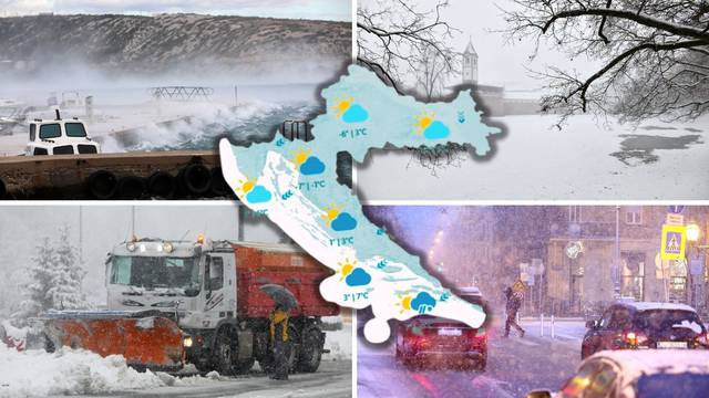 Crveni meteoalarm na snazi za subotu za Hrvatsku: 'Očekuje se prekid u prometu, zaštitite se!'