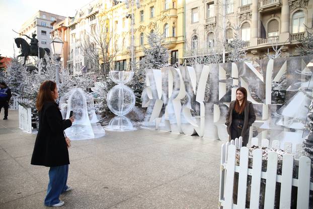 Zagreb: Advent u centru grada tijekom dana