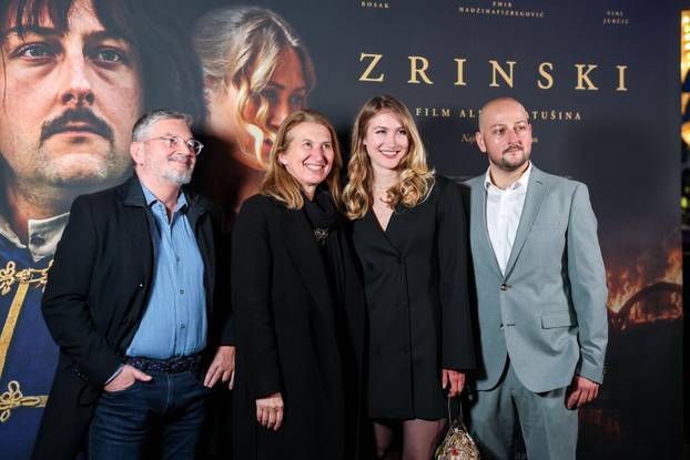 Zagreb: Premijera dugometražnog igrano-dokumentarnog filma "Zrinski"