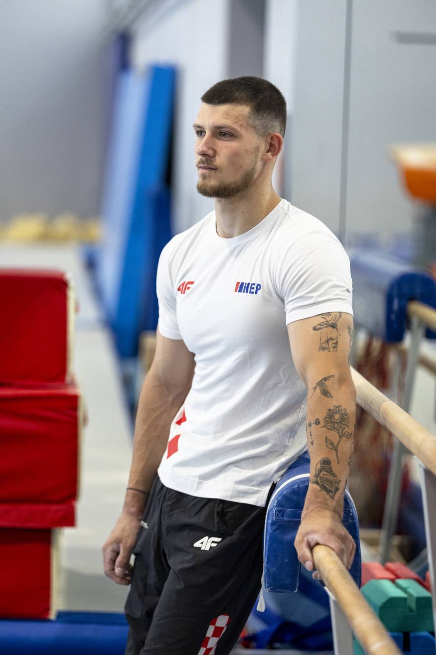 Osijek: Ilija Kovtun, gimnastičar iz Ukrajine