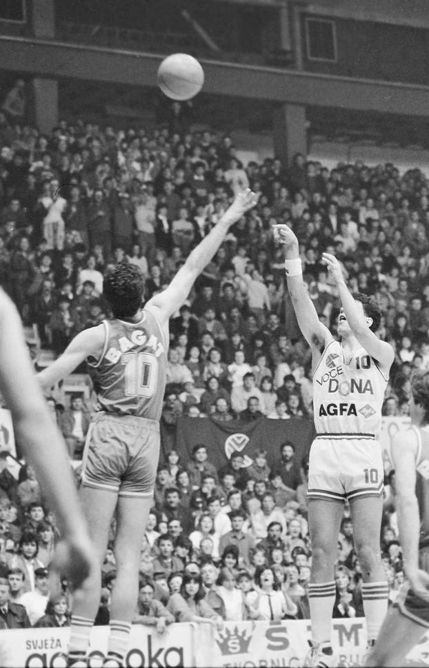Povijesna utakmica kada je KK Zadar pobijedio KK Cibona u finalu Prvenstva Jugoslavije, 26.4.1986.