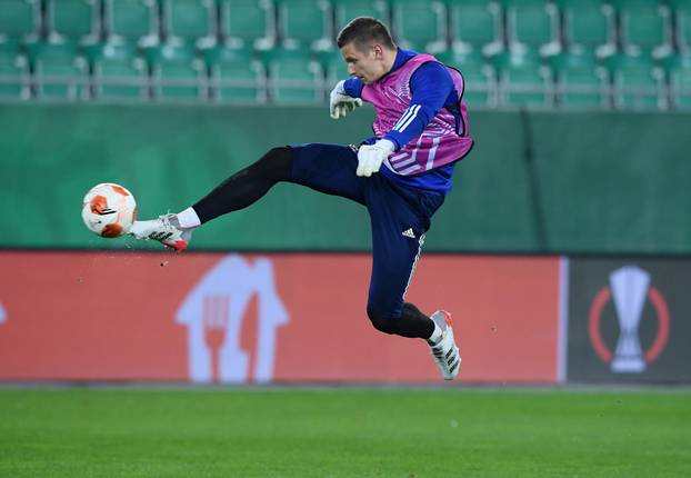 Be&ccaron;: Dinamo odradio trening uo&ccaron;i sutra&scaron;njeg susreta s Rapidom u Europskoj ligi