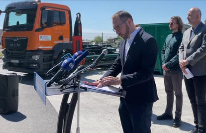 VIDEO Tomašević predstavio nova vozila zagrebačke Čistoće: 'To je projekt od 12 miljuna €'