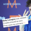Nemo pobijedili na Euroviziji, nižu se reakcije: 'Baby Lasagna je opljačkan, to je sve politika'