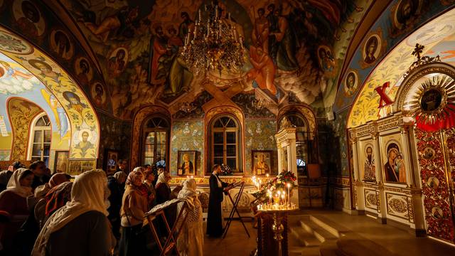 Orthodox Easter celebrations in Moscow