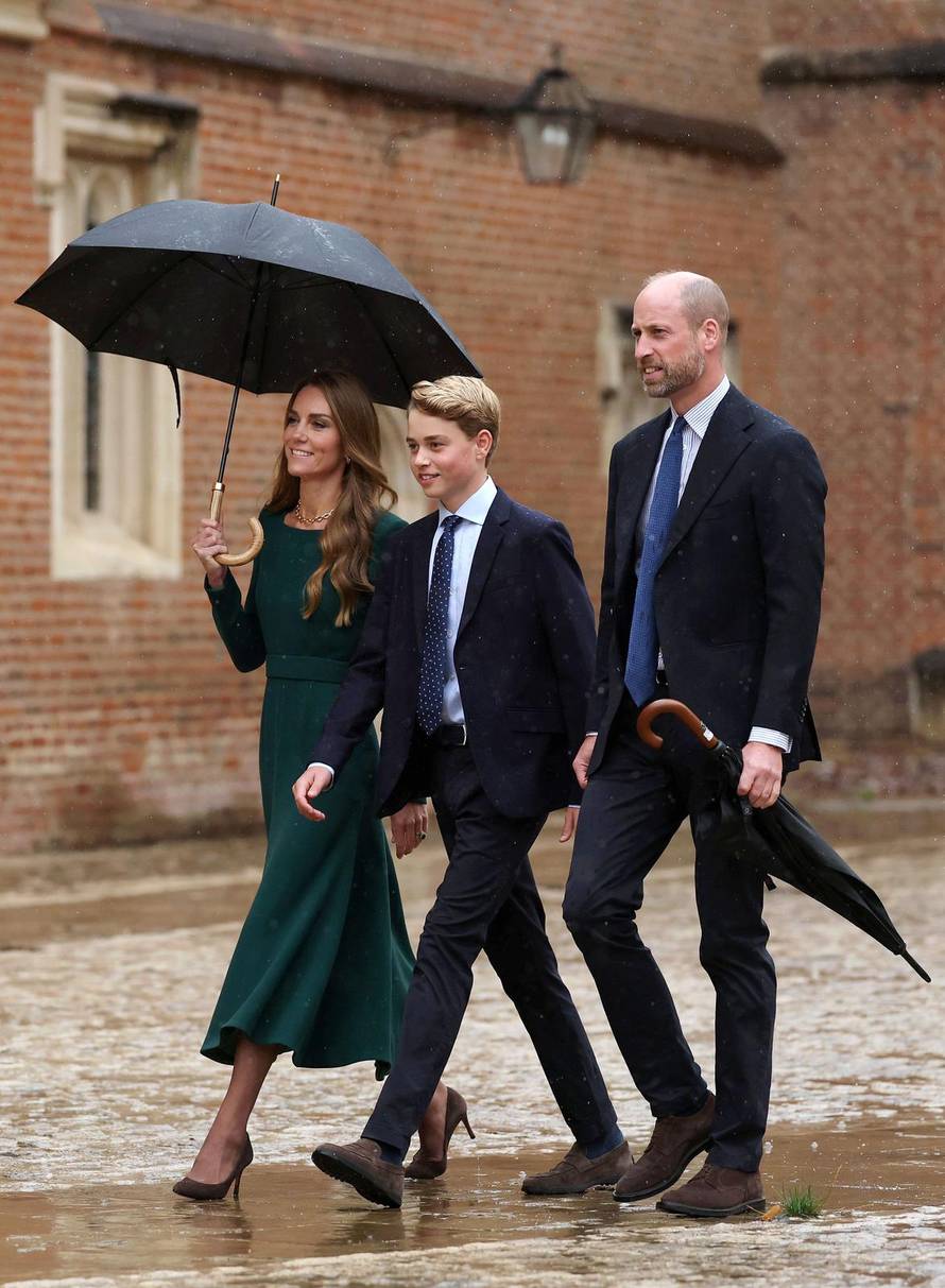 Prince George’s first day at Eton College
