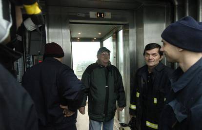 Vatrogasci ga spašavali iz zaglavljenog lifta u Osijeku