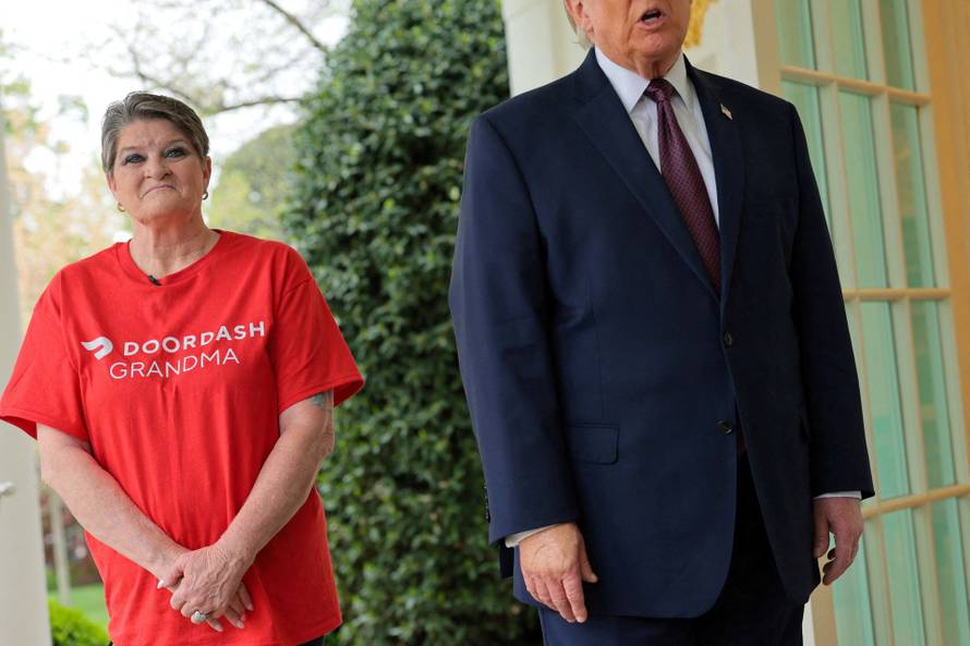 U.S. President Donald Trump in the Oval Office at the White House