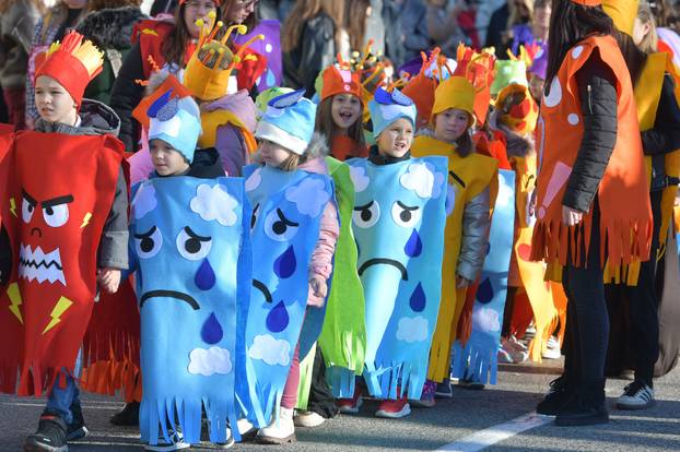 Šibenski karneval na gradskim ulicama