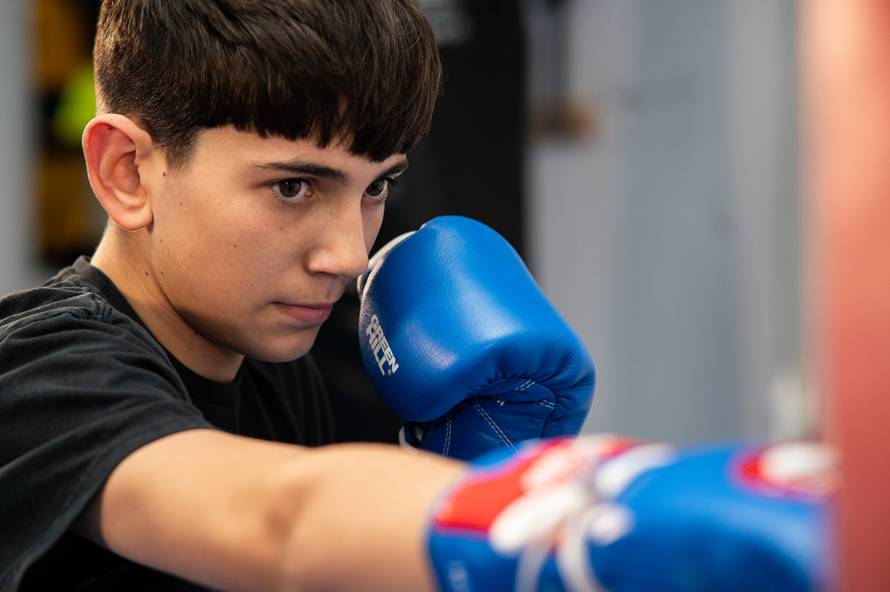 Zagreb: Mladi boksač Vito Rupčić