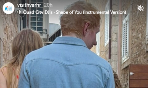 Ed Sheeran u Hrvatskoj snima spot! Vidjeli su ga na Hvaru...