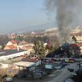 VIDEO Gori kuća blizu Glavnog kolodvora u Zagrebu, stanar se nagutao dima, pozvali  i Hitnu
