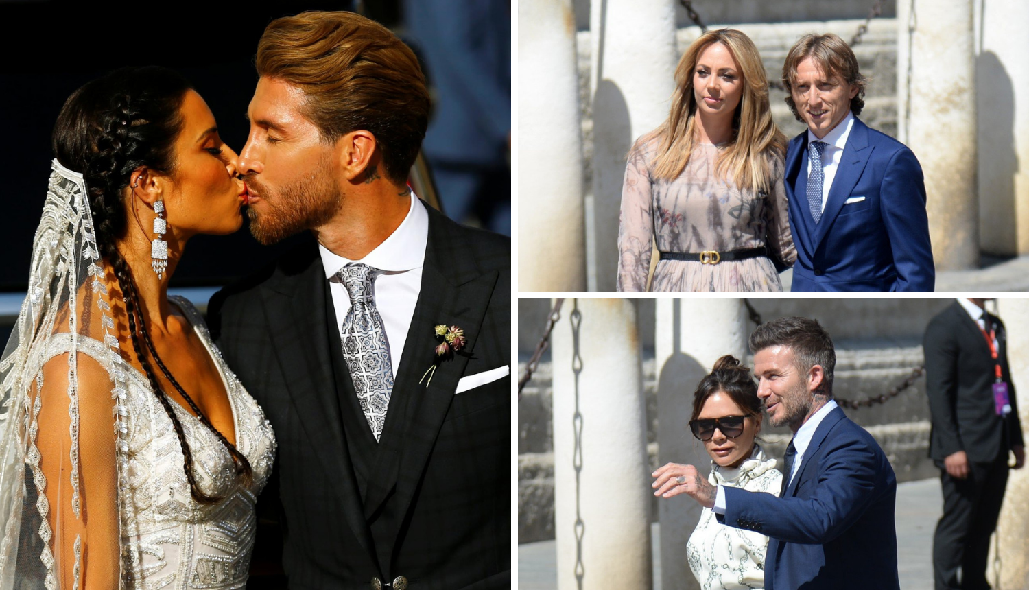 Oženio se Sergio Ramos: Stigli su Modrići, Kovačići, Beckham