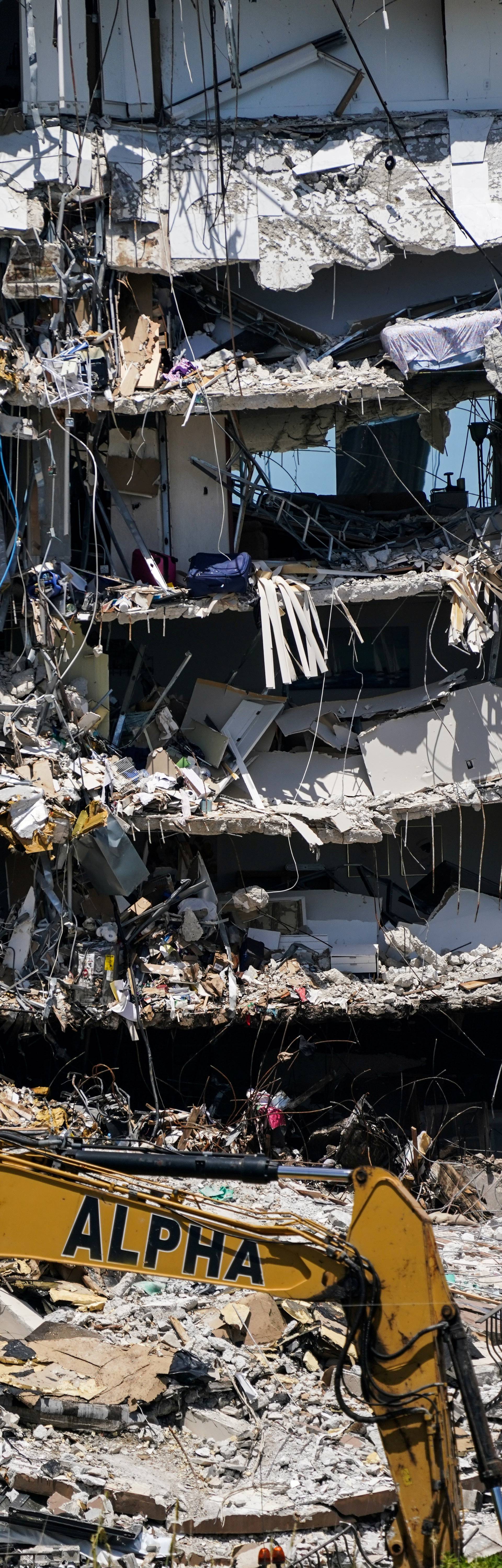 Search and rescue operations continue after partial building collapse in Surfside, Florida