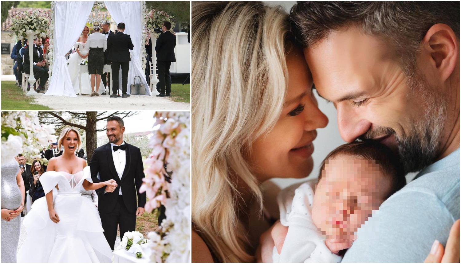 Maja objavila neviđene fotke s vjenčanja: 'Ljubavi, sretna ti druga godina najljepšeg braka'