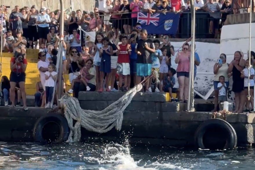 Daljinska pliva&ccaron;ica Dina Leva&ccaron;i&cacute; uspje&scaron;no je otplivala oko otoka Sveta Helena