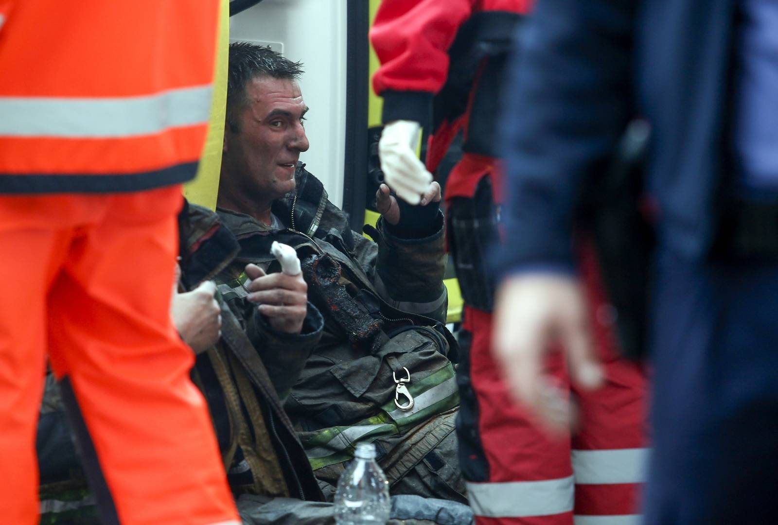 Split: Požar u stanu stambene zgrade na Trsteniku