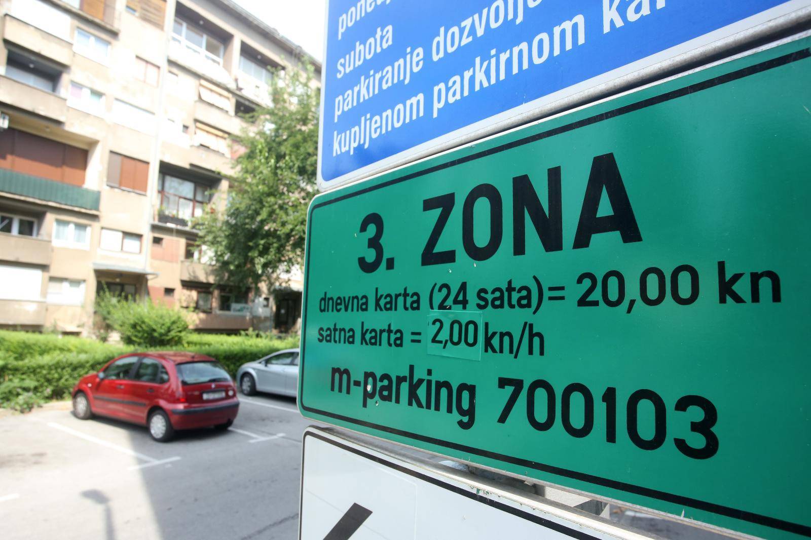 Od ponedjeljka poskupljuje parking u 3. zoni s 1.50 na 2 kune