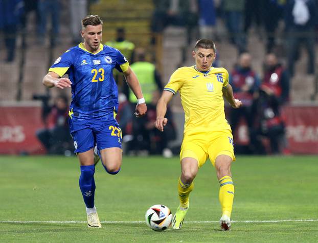 Euro 2024 Qualifier - Play-Off - Bosnia and Herzegovina v Ukraine