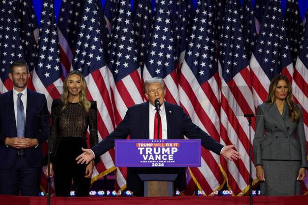 2024 U.S. Presidential Election Night, at Palm Beach County Convention Center, in West Palm Beach, Florida