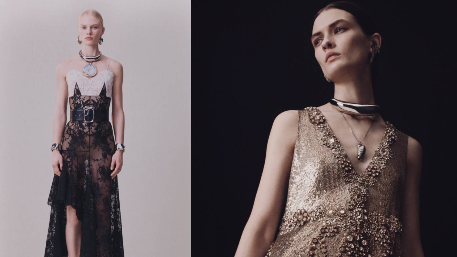 Alexander McQueen pre-fall 2020.: 10 večernjih haljina čarobnog dizajna u čast zlatu