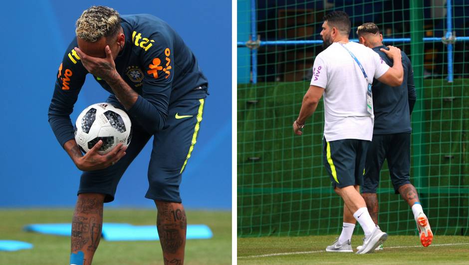 Nevolje za Brazilce: Neymar je šepao, propustio i drugi trening