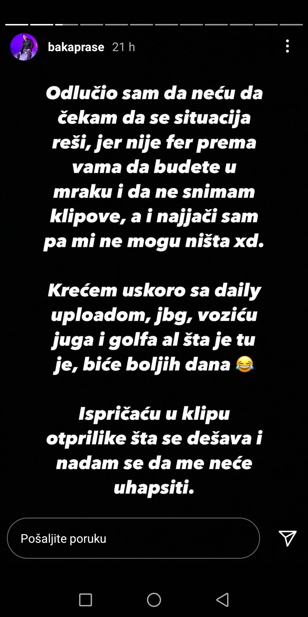 Baka Prase sad vozi Yugo nakon što su mu oduzeli Lamborghini  i Porsche: Što je tu je, bit će bolje