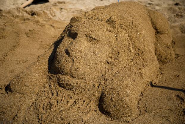 11. Festival pijeska na Kraljičinoj plaži u Ninu