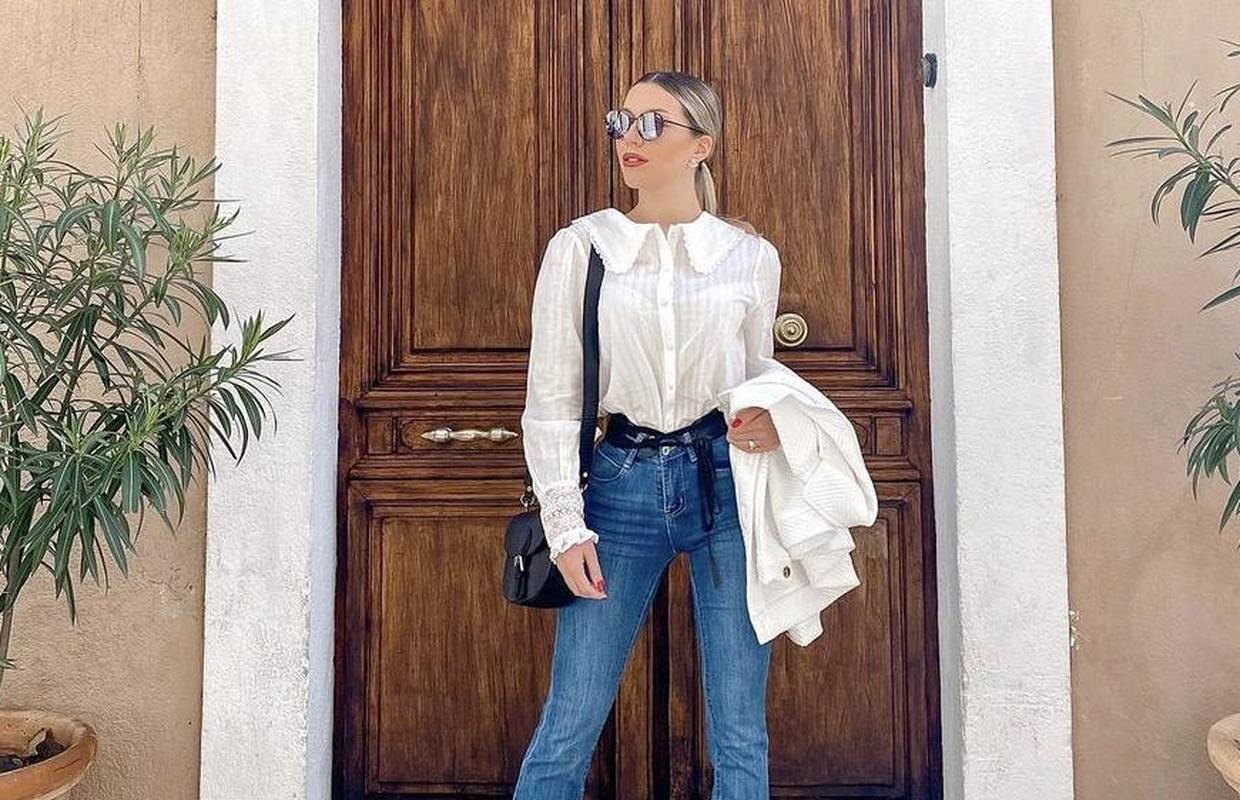 Bijela košulja vlada scenom: Ima veliku kragnu s volanima