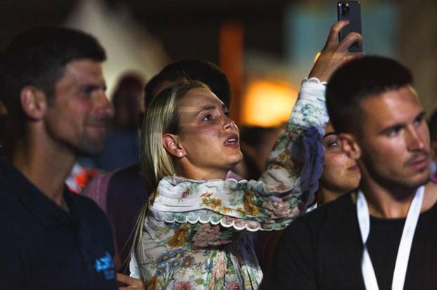 Zadar: Novak Đoković uživao na Gibonnijevom koncertu