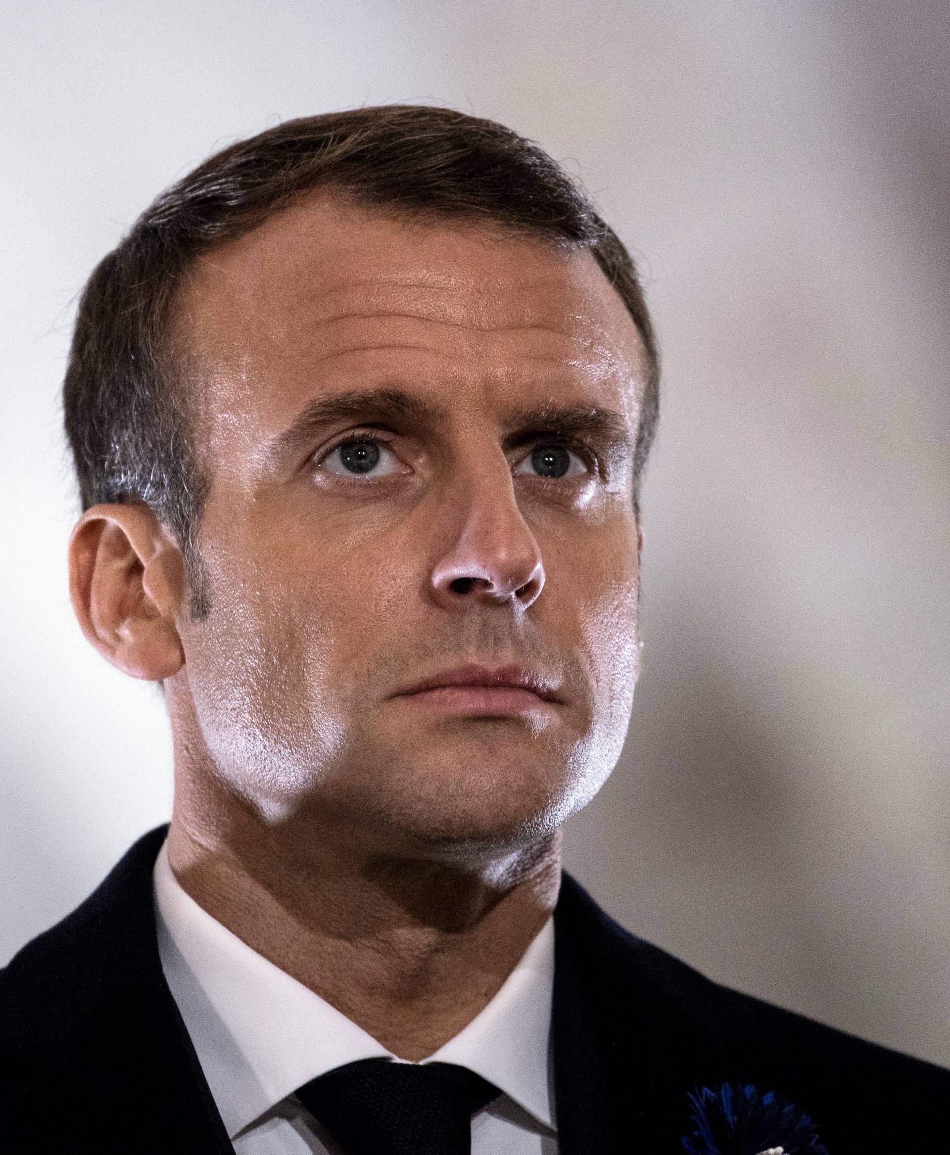 President Macron's tour to commemorate the centenary of the First World War