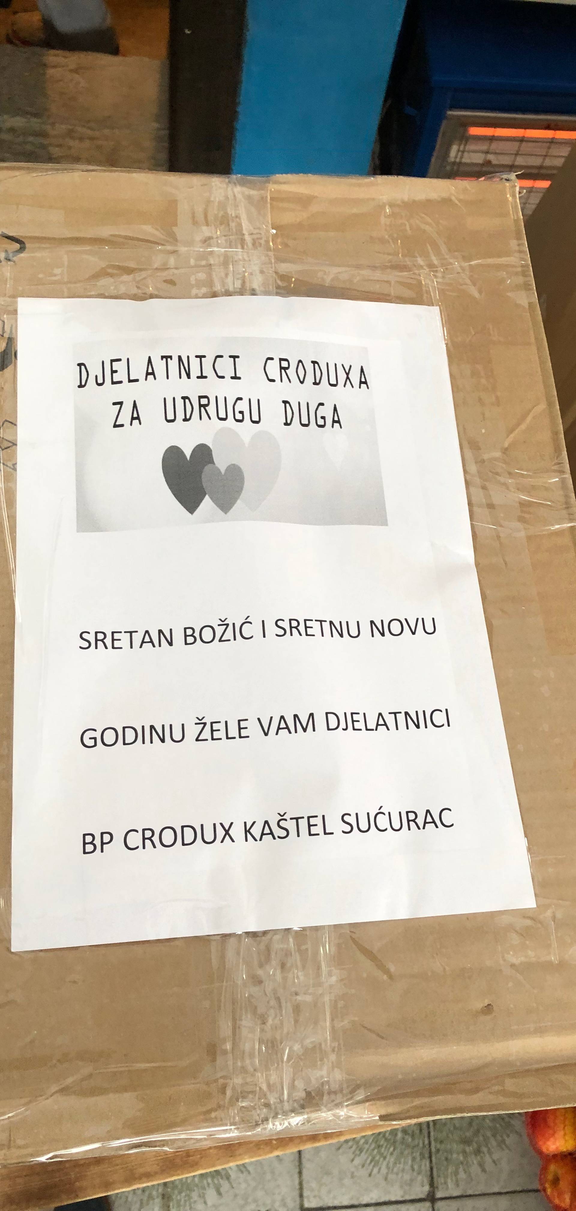 Djelatnici Croduxa za građane Vukovara u potrebi