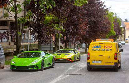 FOTO Kroz Gospić protutnjalo 50  nabrijanih Lamborghinija